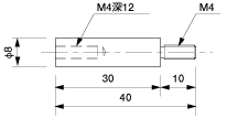 Mini Cylinder Extension Shaft