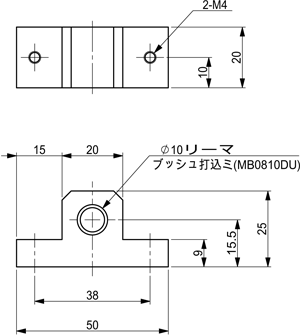 Mini Cylinder Pillow Block